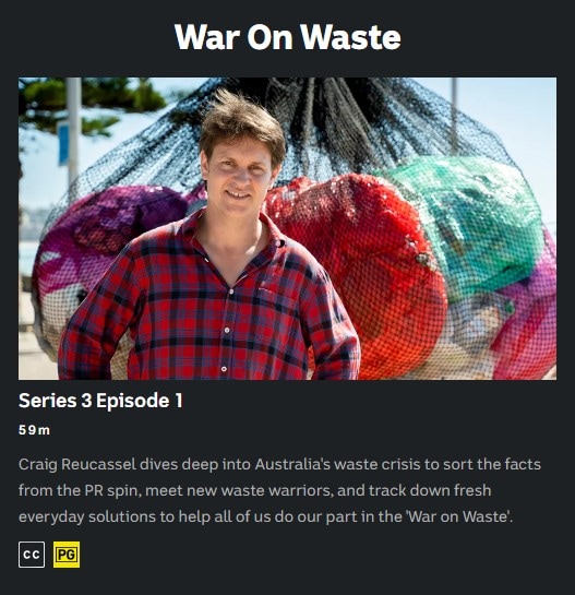 War on Waste